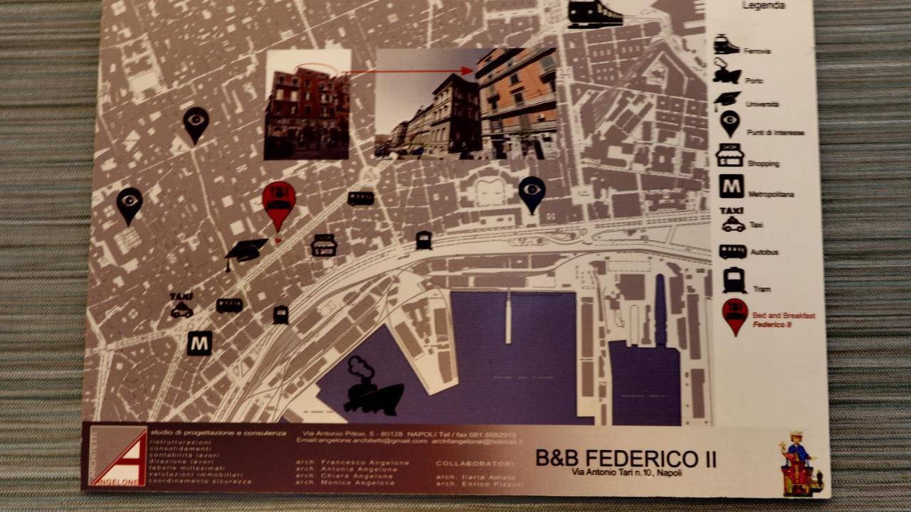 B&B Federico II ナポリ エクステリア 写真